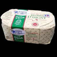 Beurre de baratte Isigny - Baratte butter - lighlty salted