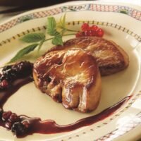 Rougie Foie Gras Slices with red fruits -- recipe