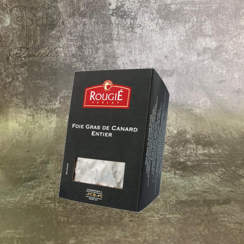 thumbnail image 2 of Rougie France Duck Mousse Foie Gras – 11.28 Oz (320g) – Pantry-Stable Delicacy 2 of 5